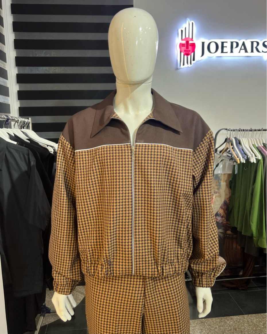 Brown TWEED 2 Piece SET