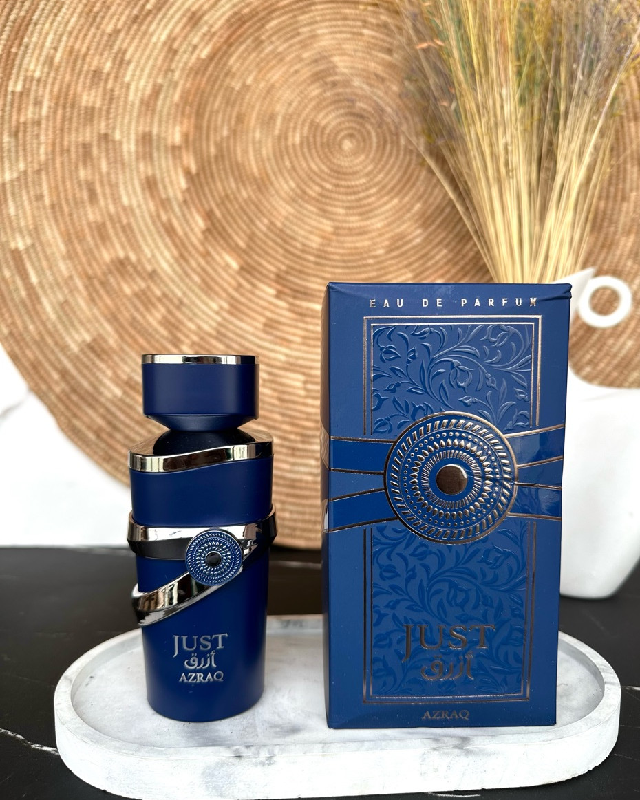 香水(男性用) Fragrance World Just Azraq Just Azraq by Fragrance World Eau De Parfum 3.4 oz / 100 ml