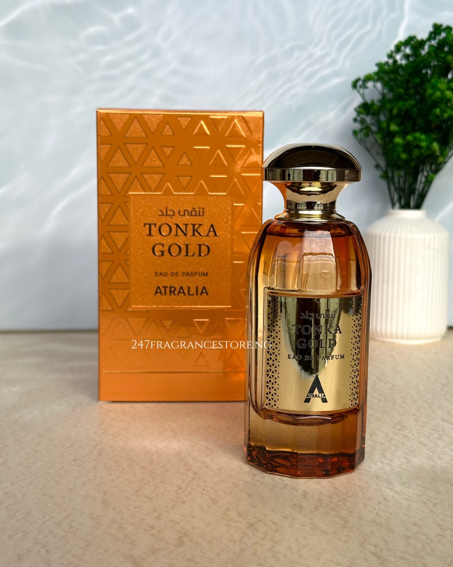 Tonka Gold by Atralia | 247Fragrancestore.ng. Smell good , feel good