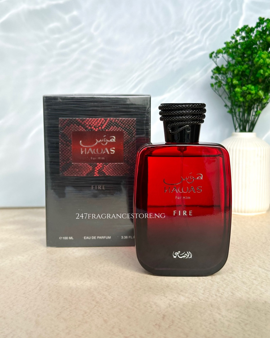 Hawas Fire by Rasasi | 247Fragrancestore.ng. Smell good , feel good