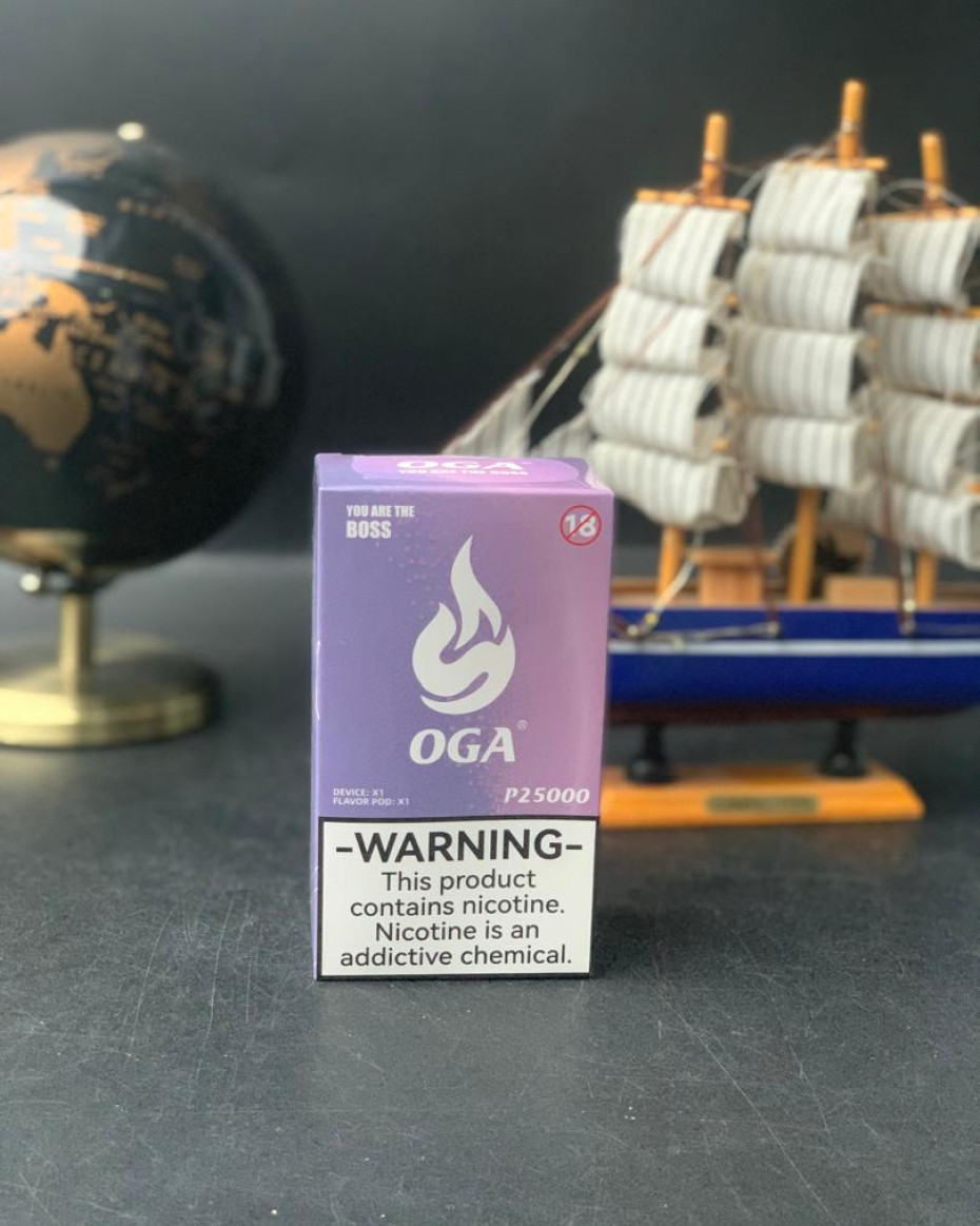 OGA BOSS REFILLABLE VAPE 25K PUFFS