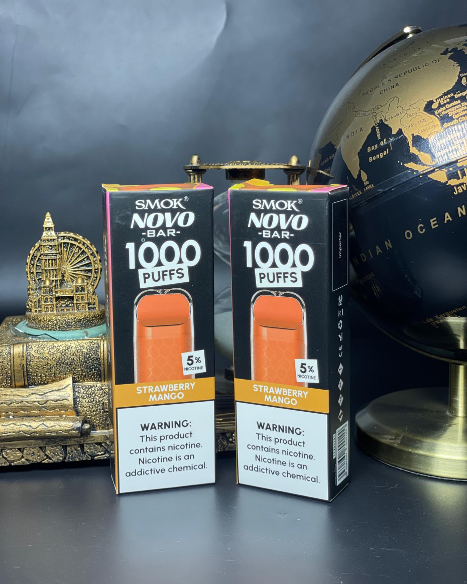 NOVO BAR DISPOSABLE VAPE 1K PUFF