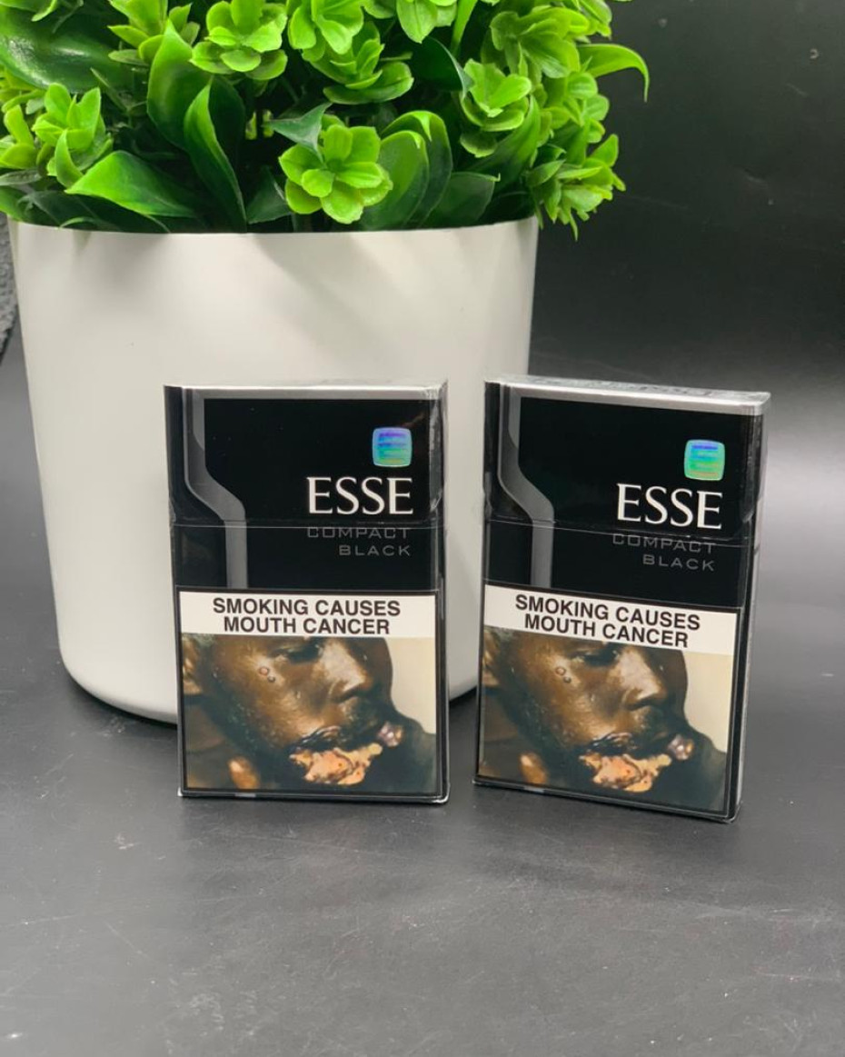 ESSE COMPACT BLACK CIGARETTES X10