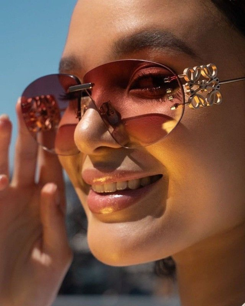 LOEWE RIMLESS SUNGLASSES