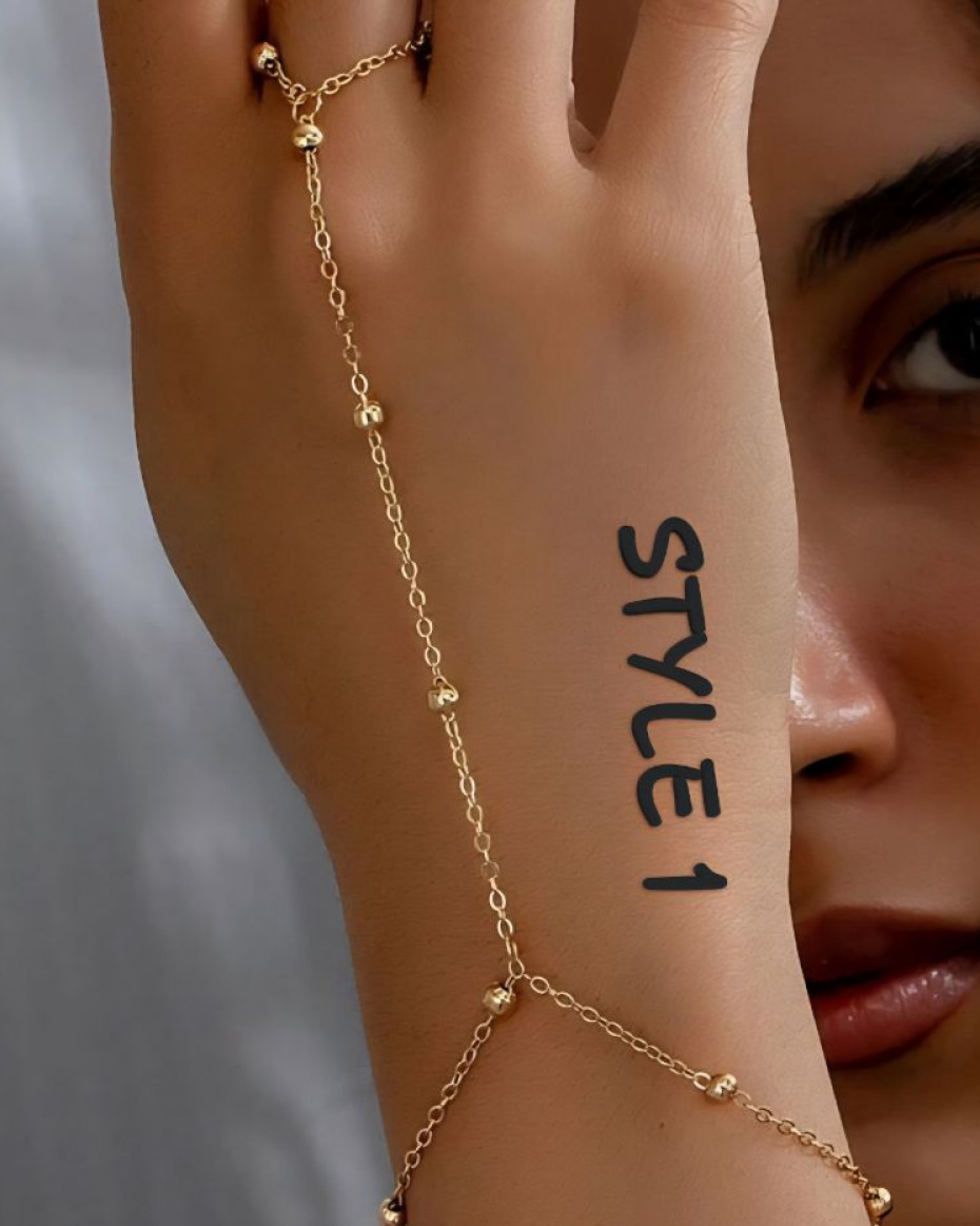RING CHAIN BRACELET