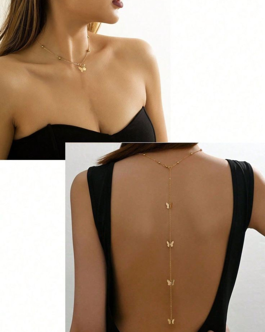 BUTTERFLY BACKDROP BODYCHAIN