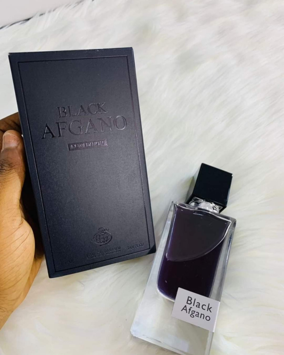 Black Afgano EDP Perfume By Fragrance World 60 ML Chizzyl