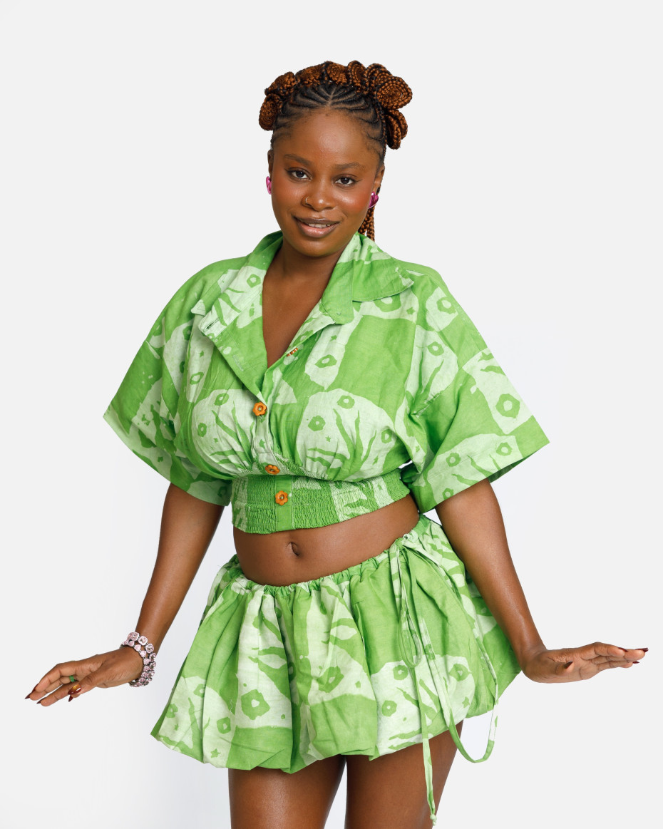 Green Clock-It Skort Set, image 1