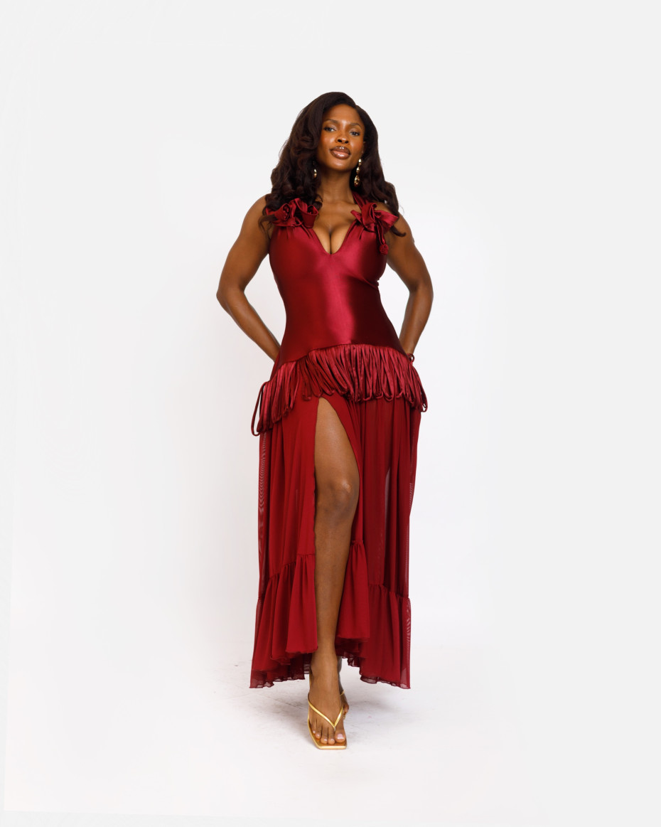 Merlot Maxi Dress