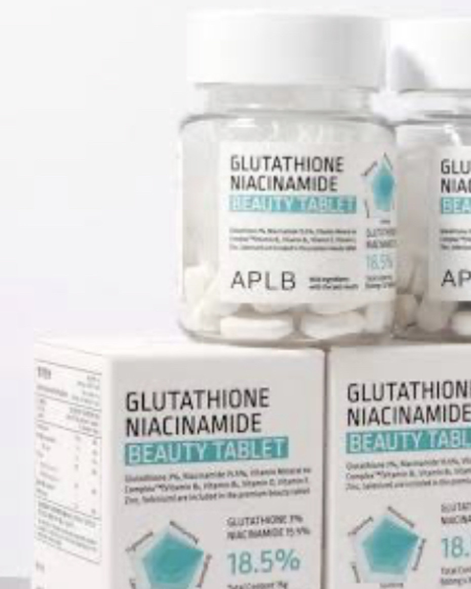 aplb glutathione niacinamide beauty tablet side effects APLB Glutathione Niacinamide Beauty 30 Tablets main image 0