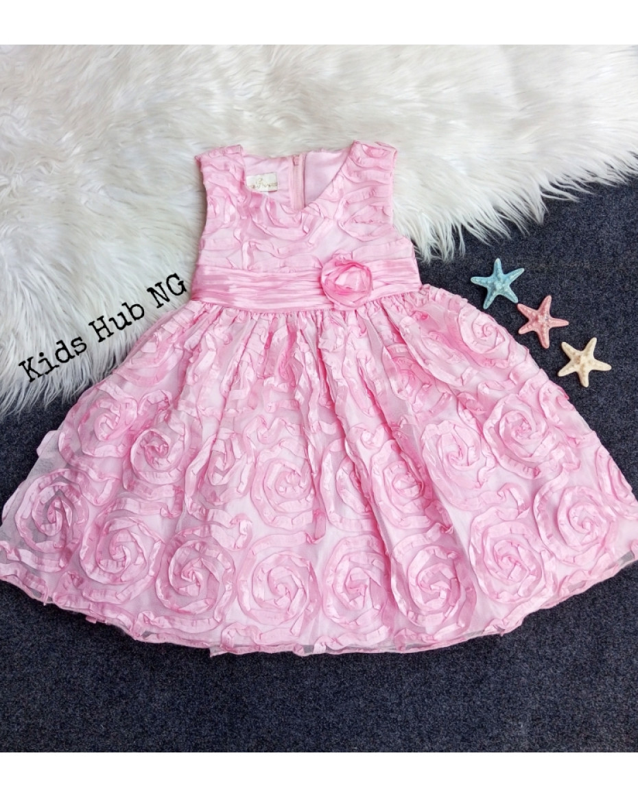 open lace back dress American Princess Baby Girls Ivory Dress 3M With Bow & Pearl Details –  Picky Thrifter