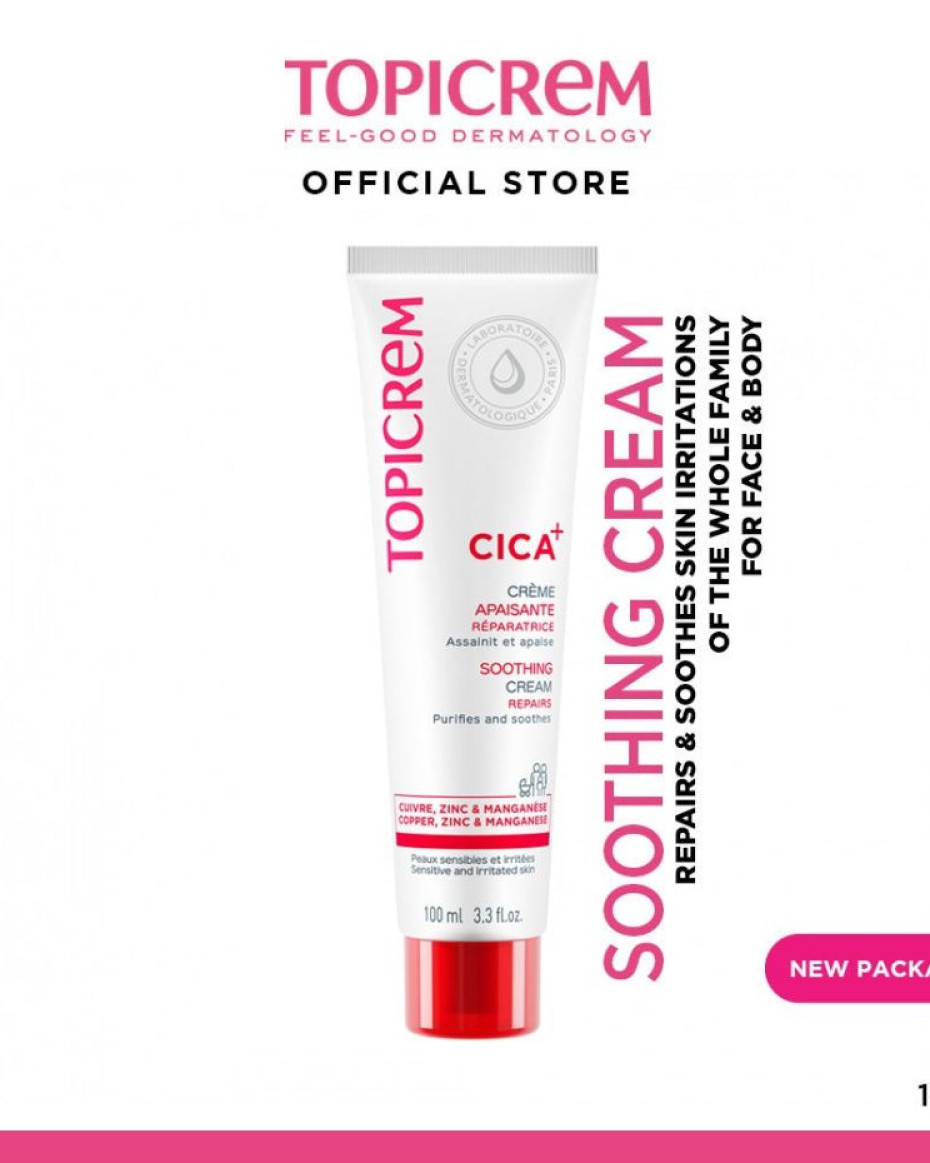 Topicrem cica soothing cream | MySkinHubNg - Skincare Store in Lagos ...