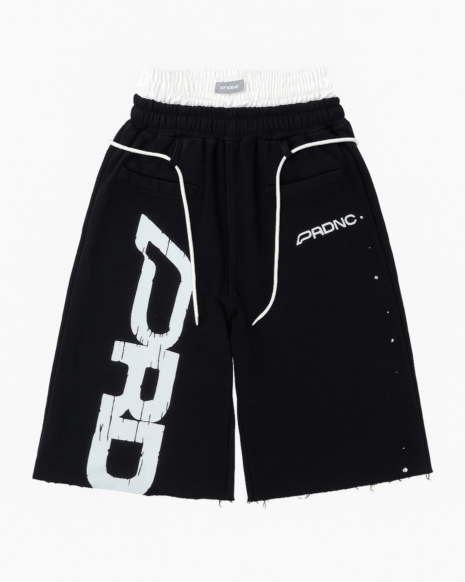 NoRemid RIGIT BAGGY JORTS BLACK NoRemid RIGIT BAGGY JORTS BLACK