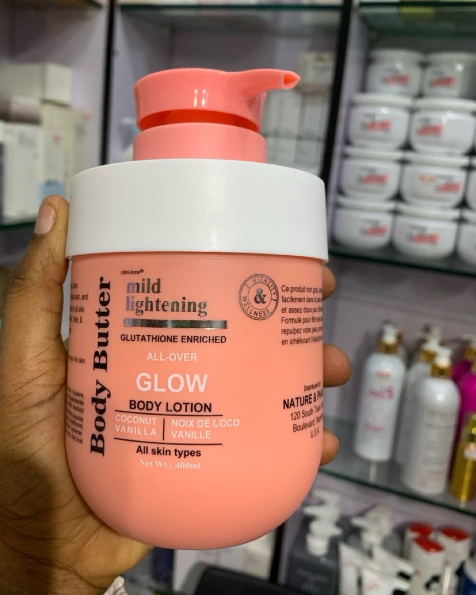 glutathione body butter Mild Lightening Glow Body Lotion Glutathione IV Drip in