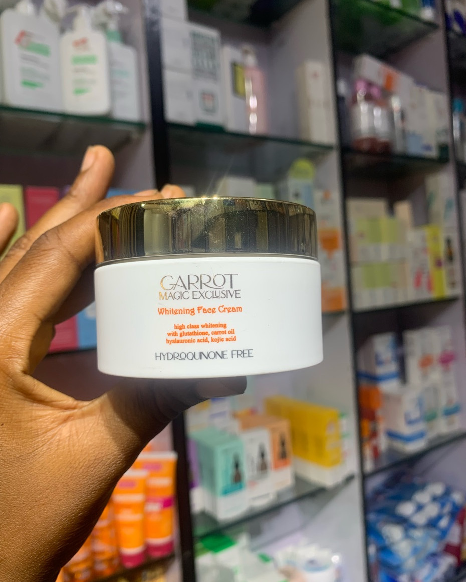 Carrot Magic Exclusive Whitening Face Cream | Hempress_skincare.