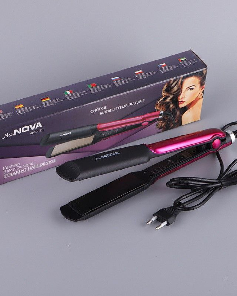 Temperature Control Nova Hair Straightener In Flipkart Nova Hair