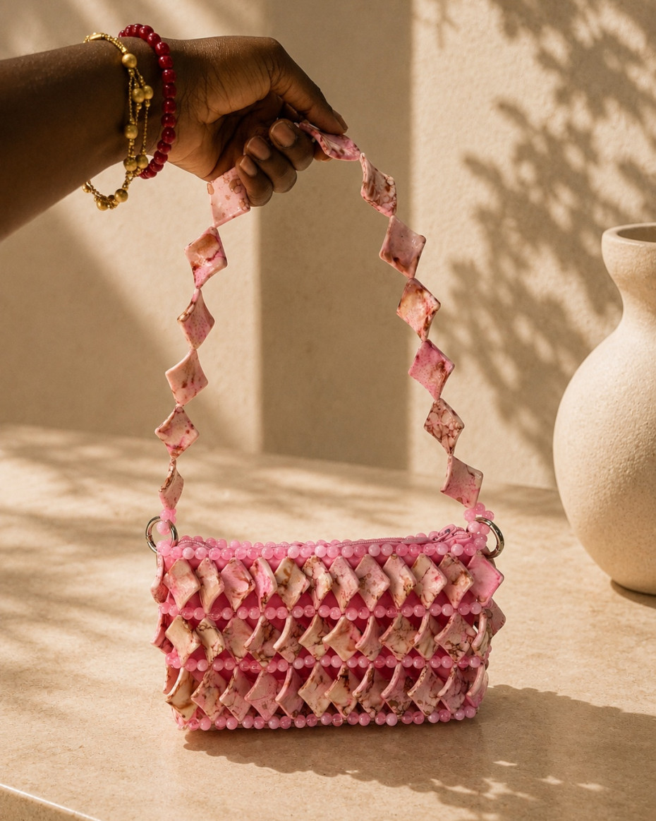 Pebble Bag (pink)