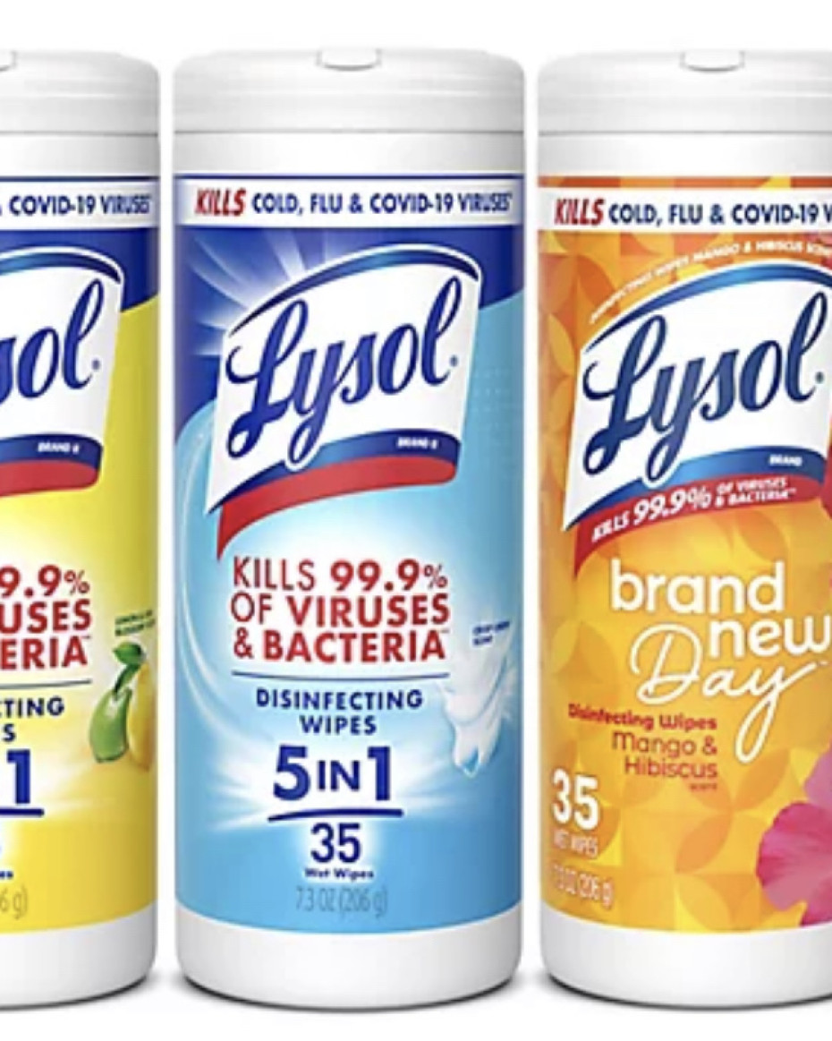 Lysol Kills 99.9 Of Viruses & bacteria Wipes