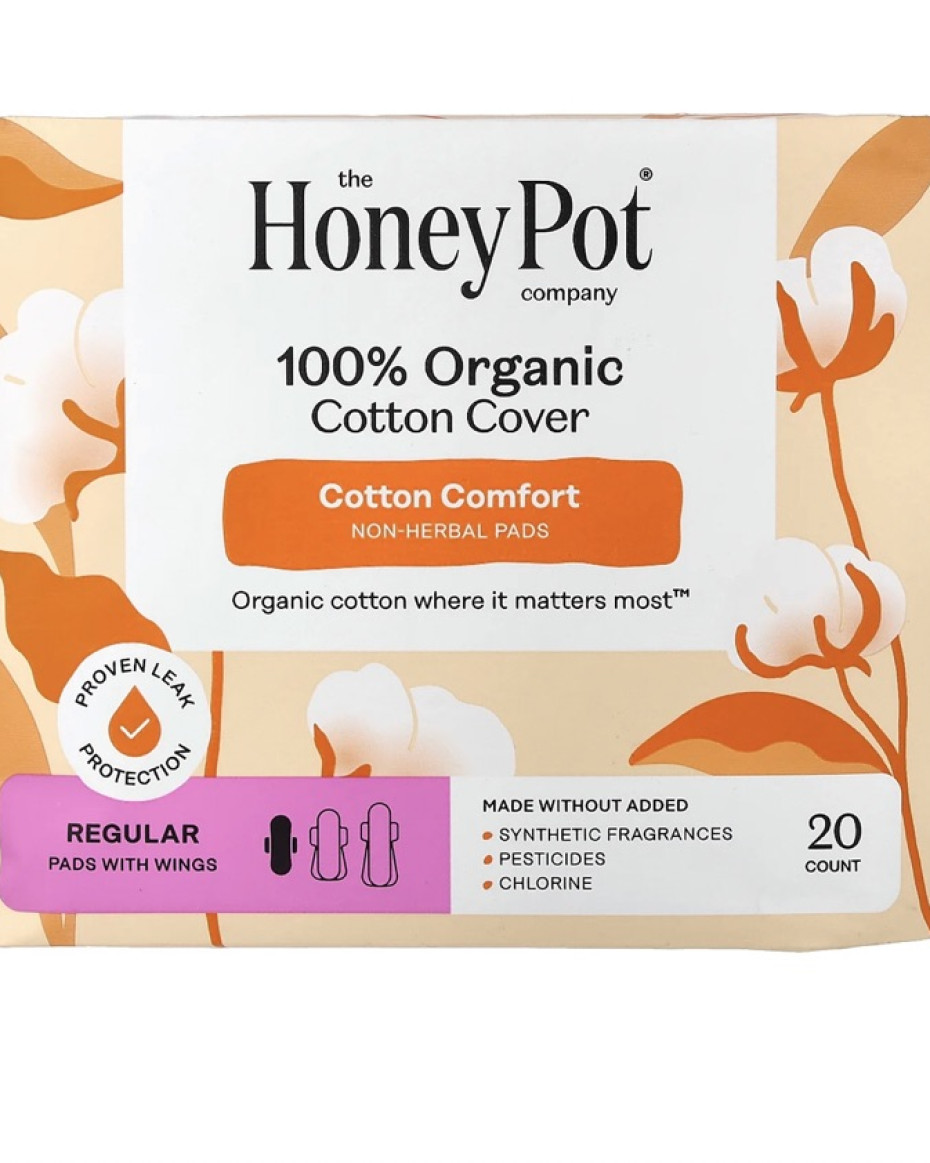 The Honey Pot Cotton Comfort Regular Pad