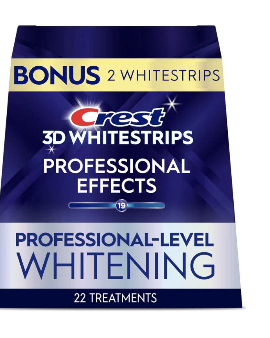 crest 3Dwhite strips professional effects Level 19