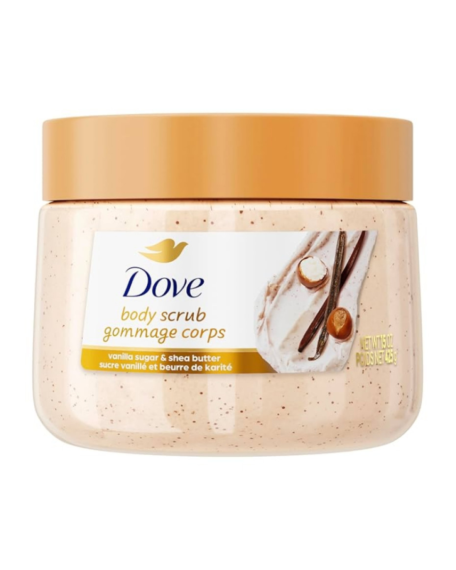 Dove Body Scrub Gommage Corps Vanilla Sugar An Shea Butter