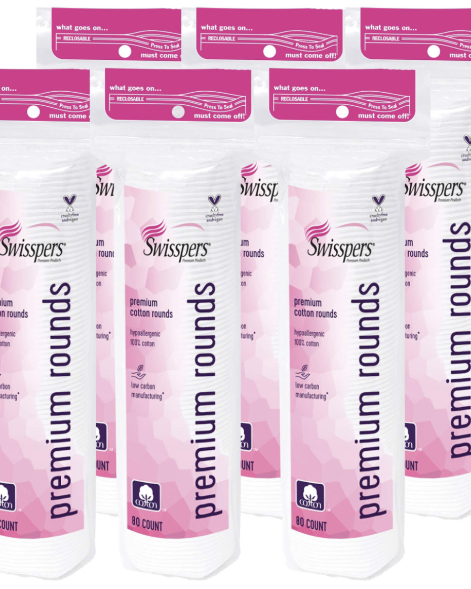 Swisspers Premium Cotton Rounds