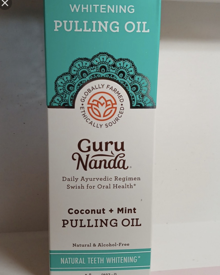 Guru Nanda Whitening  Pulling Oil Coconut Mint