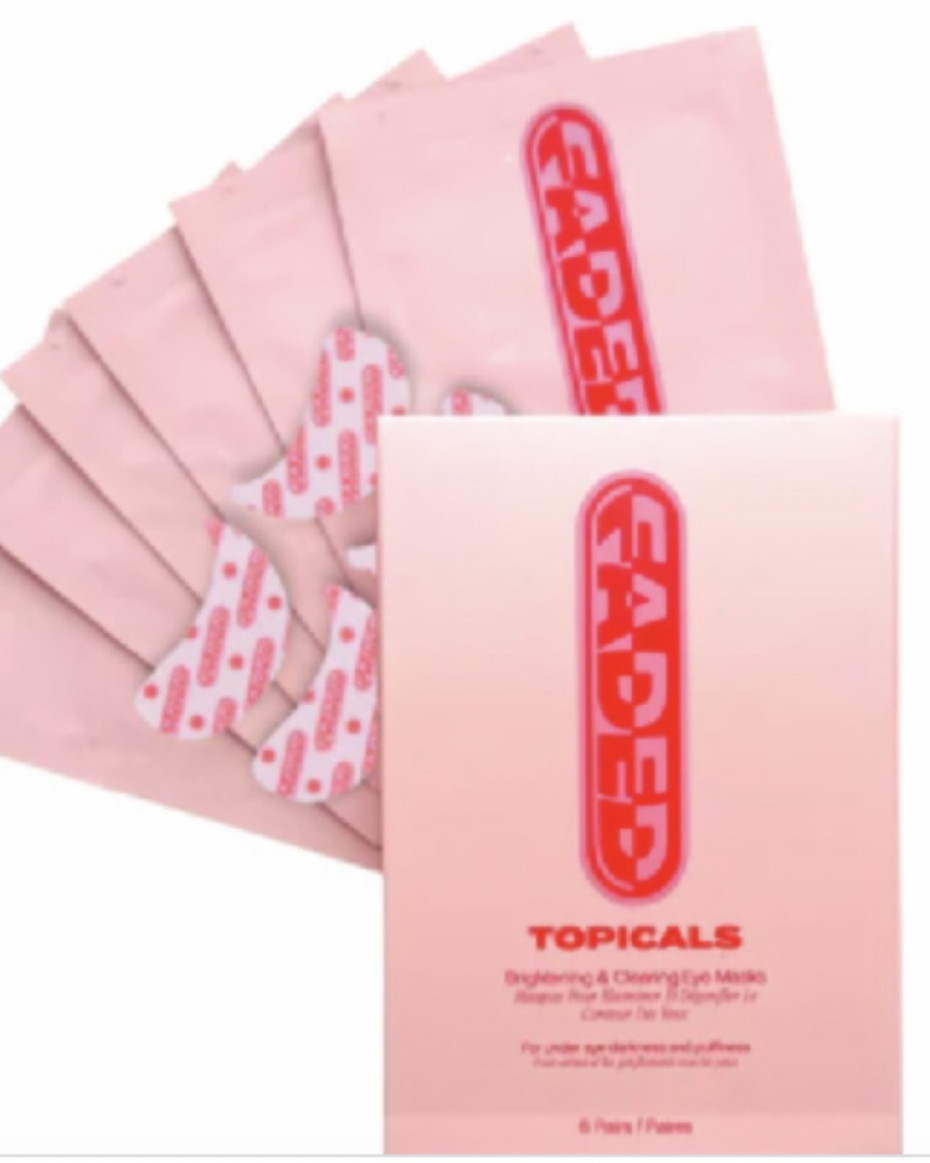 Faded Topicals Brightening Eye Mask