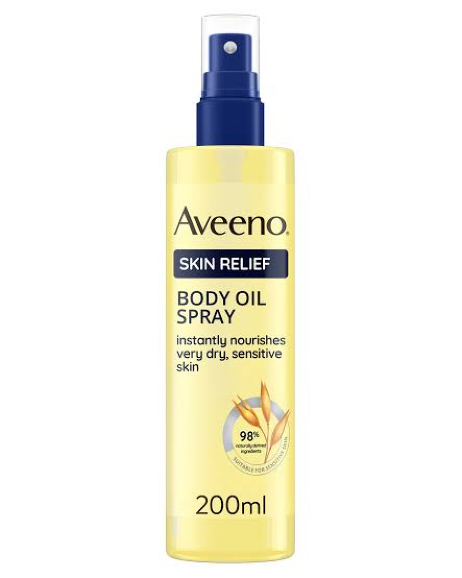 Aveeno Body Spray Oil Skin Relief