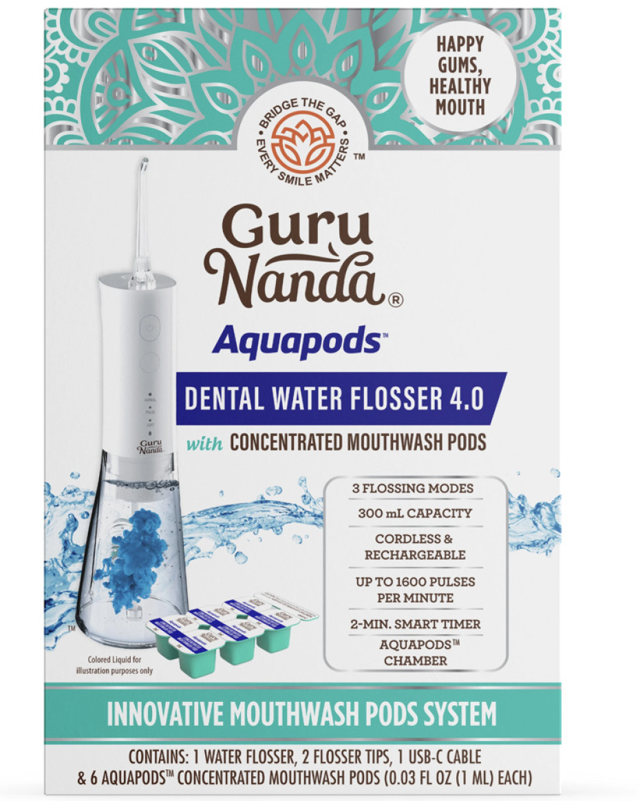 Guru Nanda Aquapods Dental Water Flosser 4.0