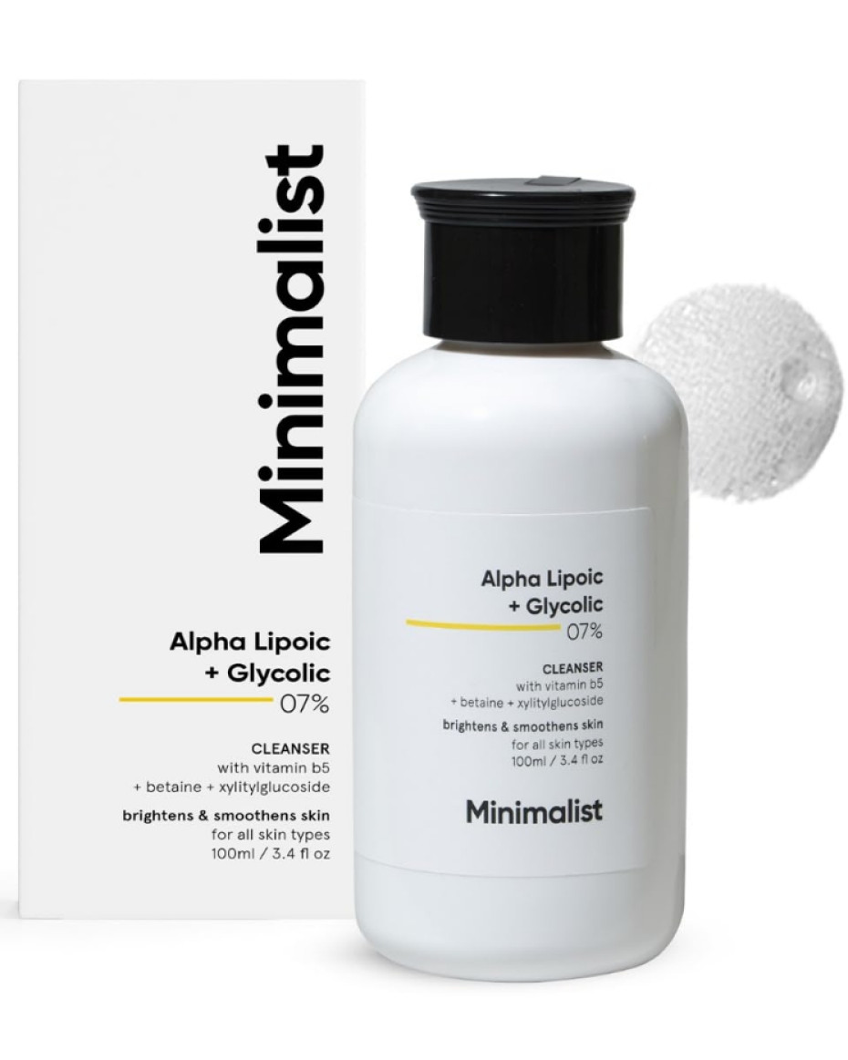 Minimalist Alpha Lipoic+ Glycolic Cleanser