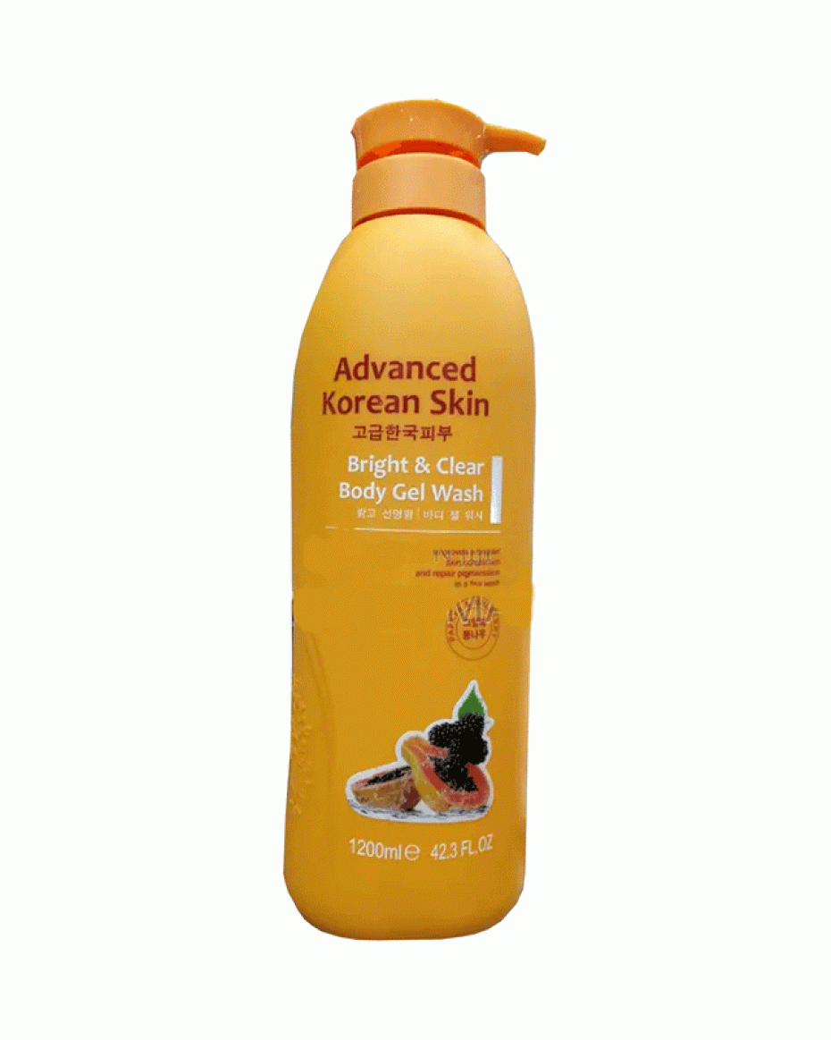 Advanced Korean Skin Brightening Bright And Clear Wash