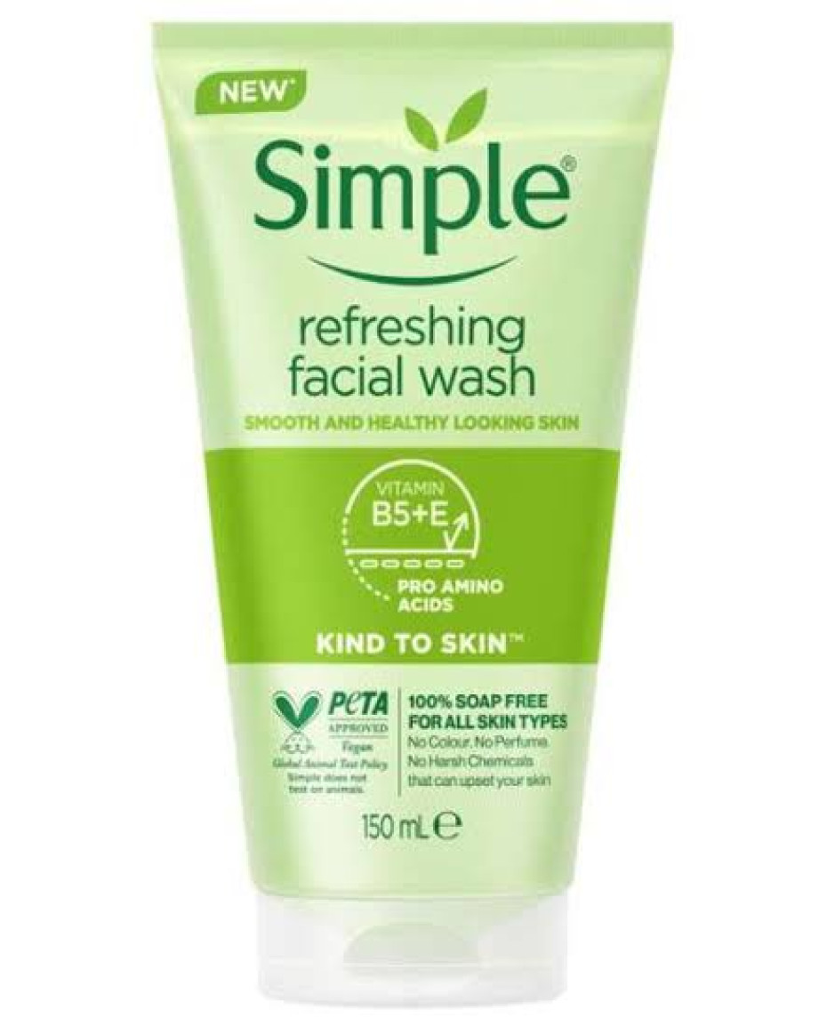 Simple Refreshing Facial Wash