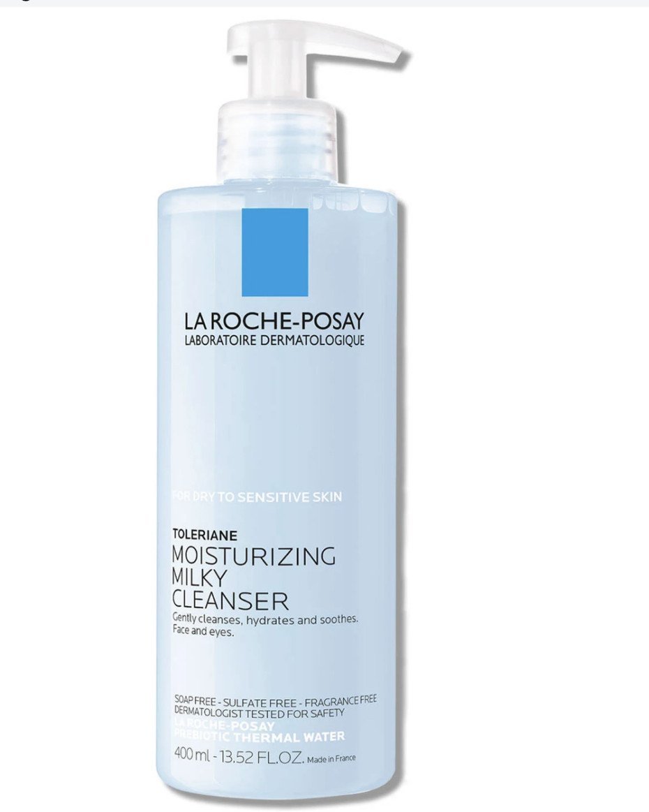 la roche posay Toleriane moisturizing milky cleanser