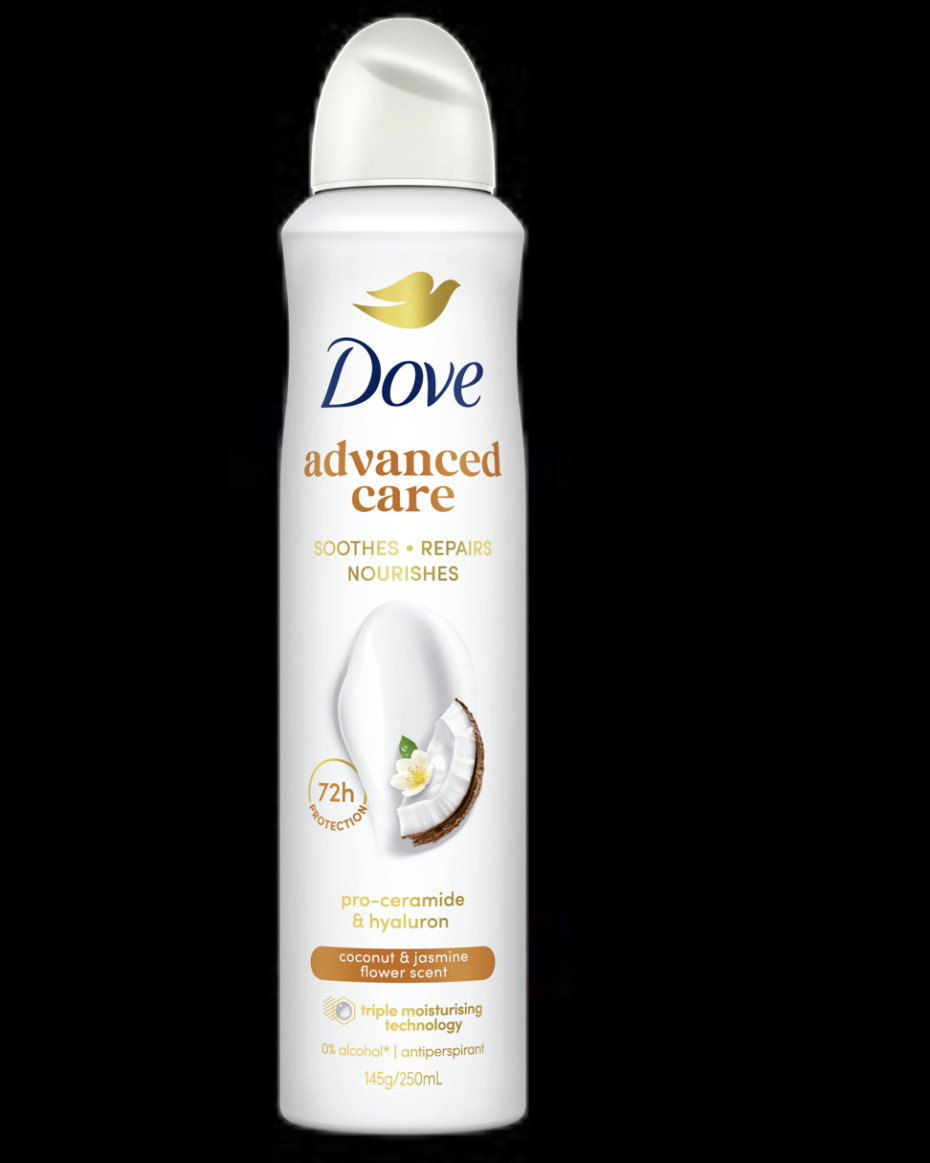 Dove Advanced Care Coconut & Jasmine Flower Scent Spray