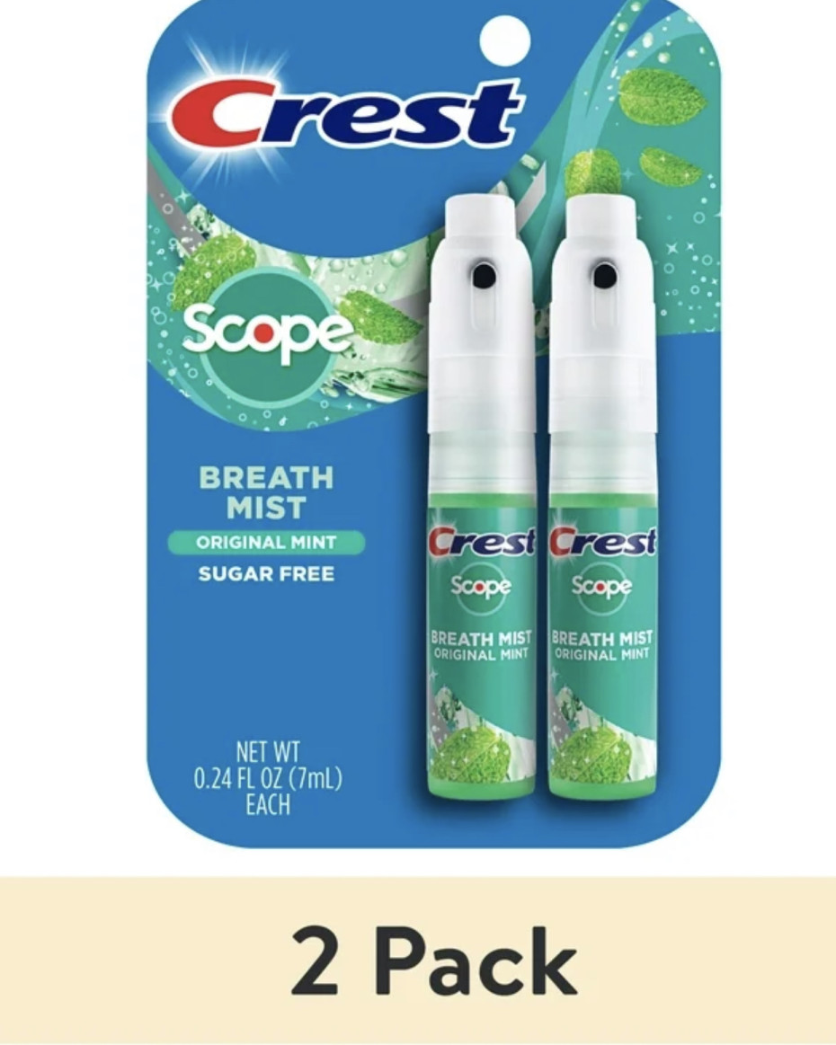 Crest Scope Breath Mist Original Mint Spray