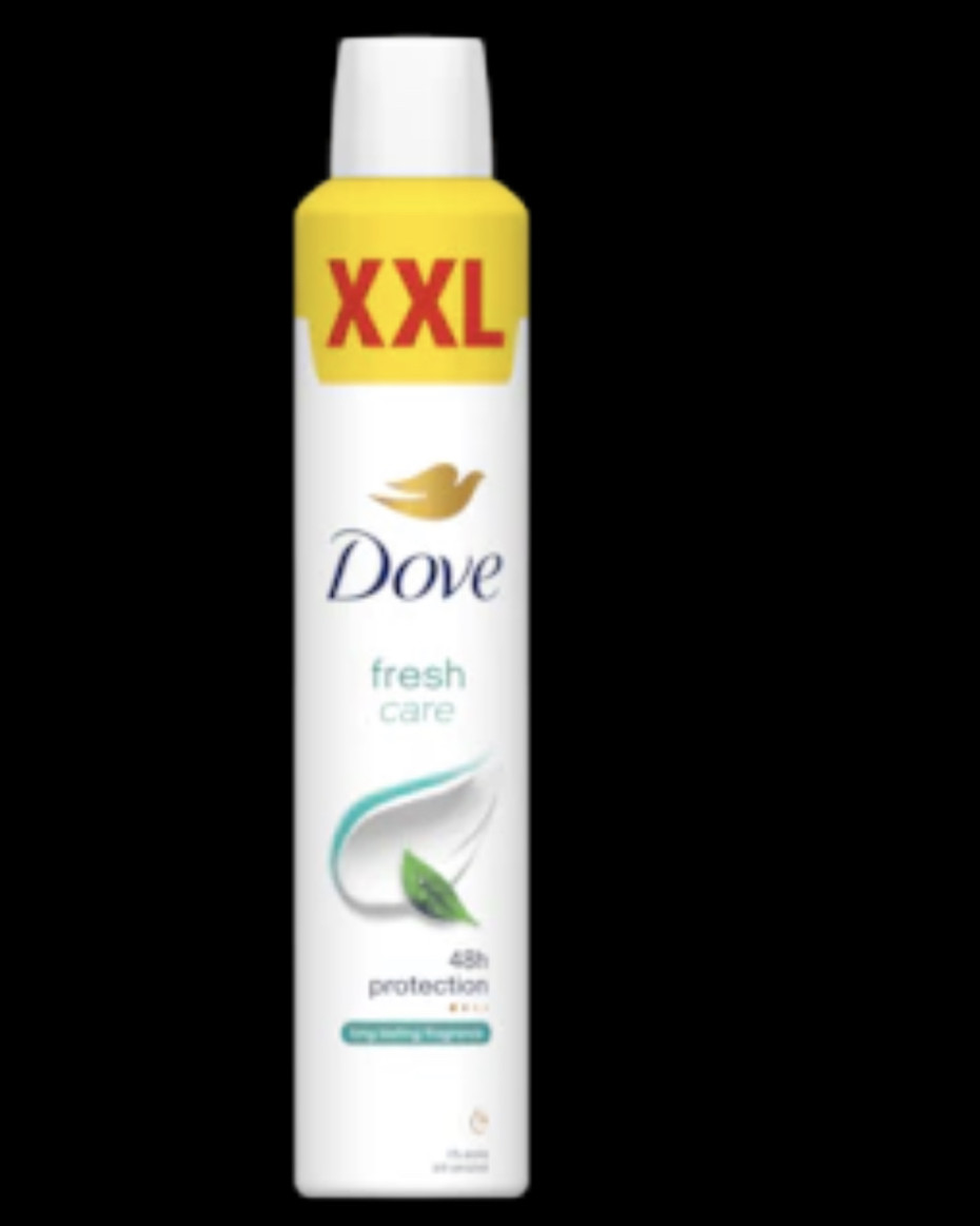 Dove XXL Fresh Care Dry Spray Deodorant