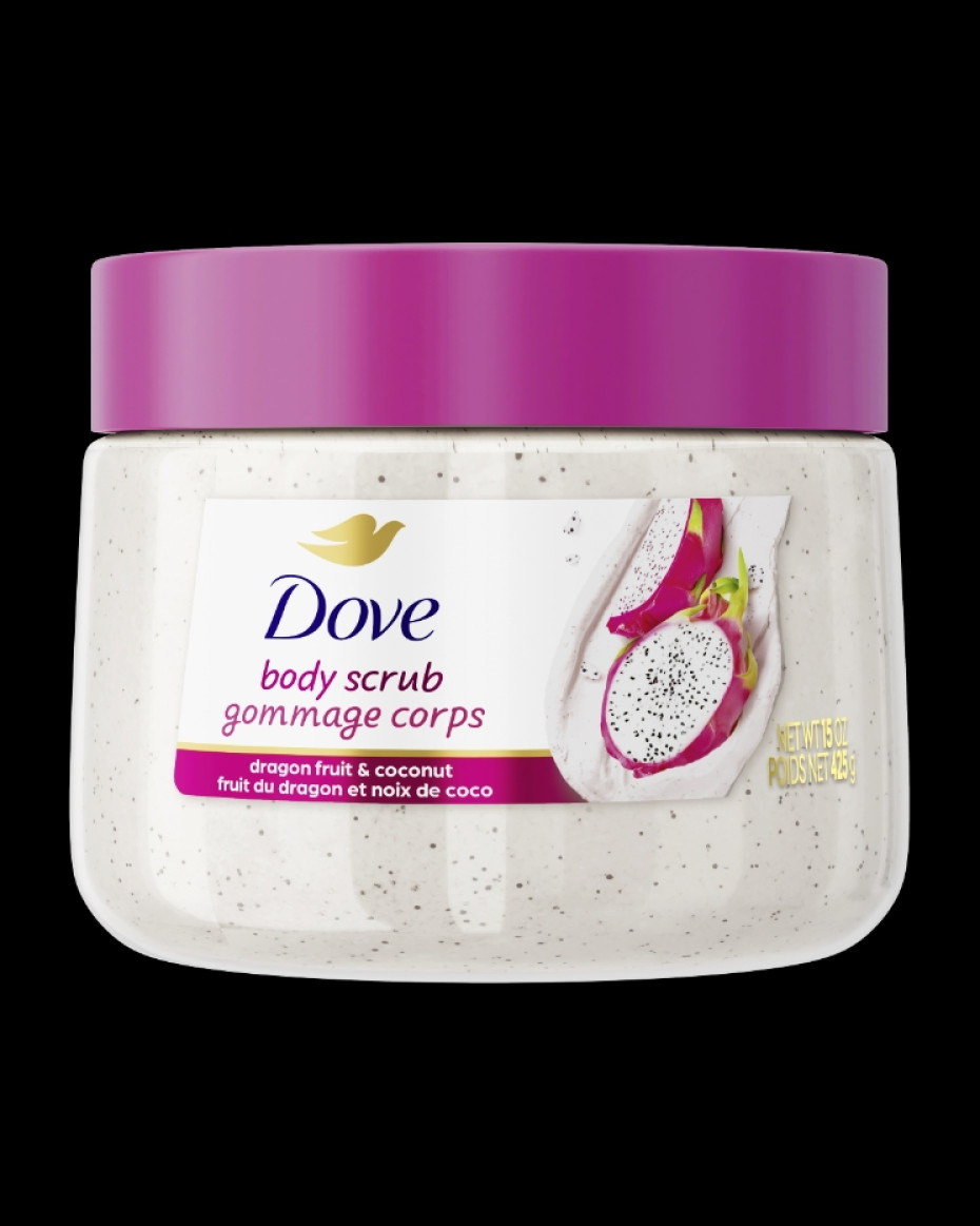 Dove Body Scrub Dragon Friut An Coconut