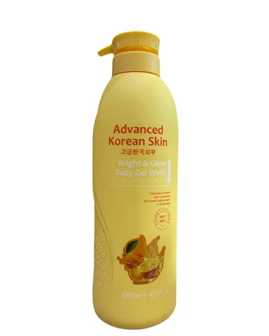 Advanced Korean Skin Bright An Fair Body Gel Wash