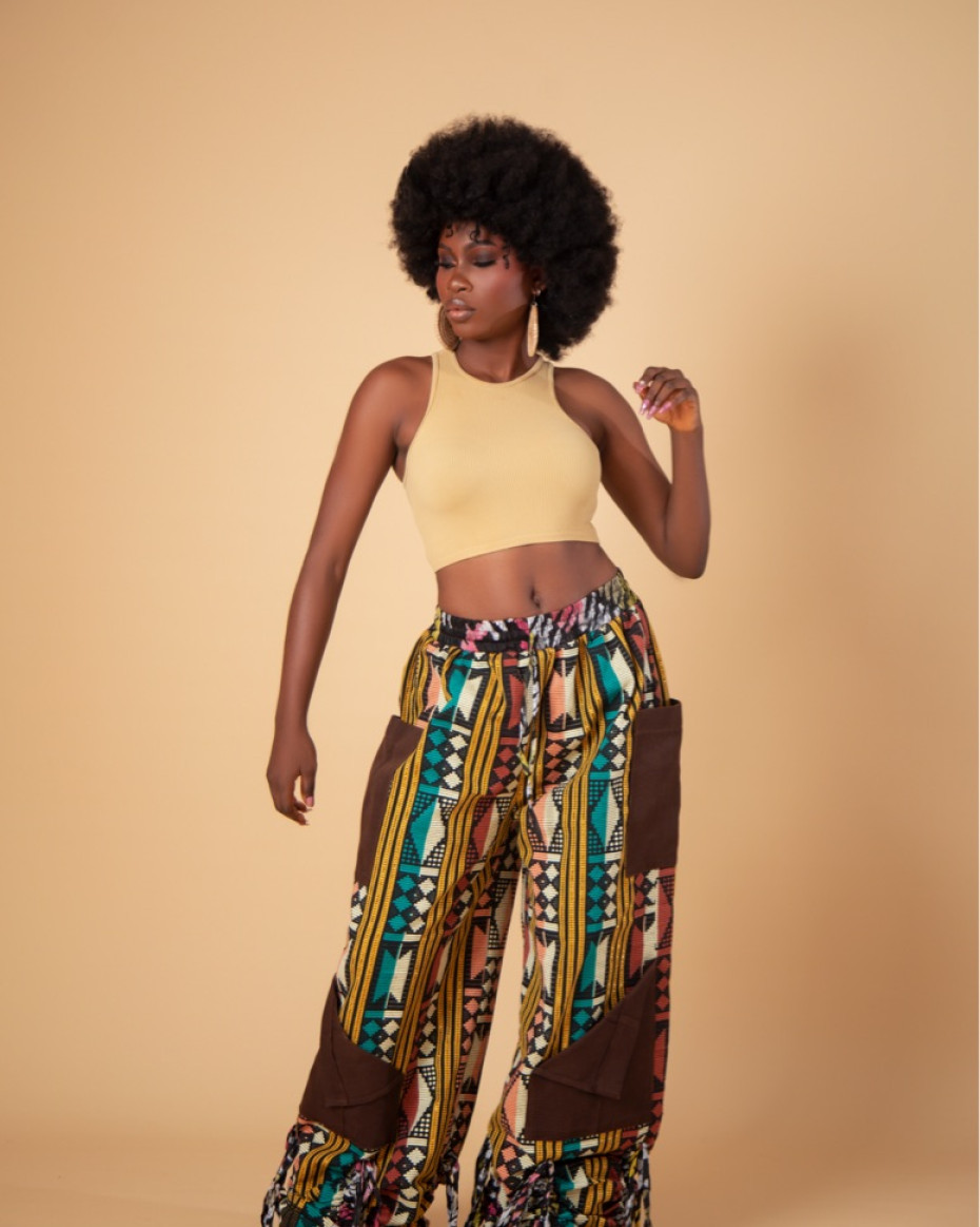 Igwe Baggy Pant In Brown