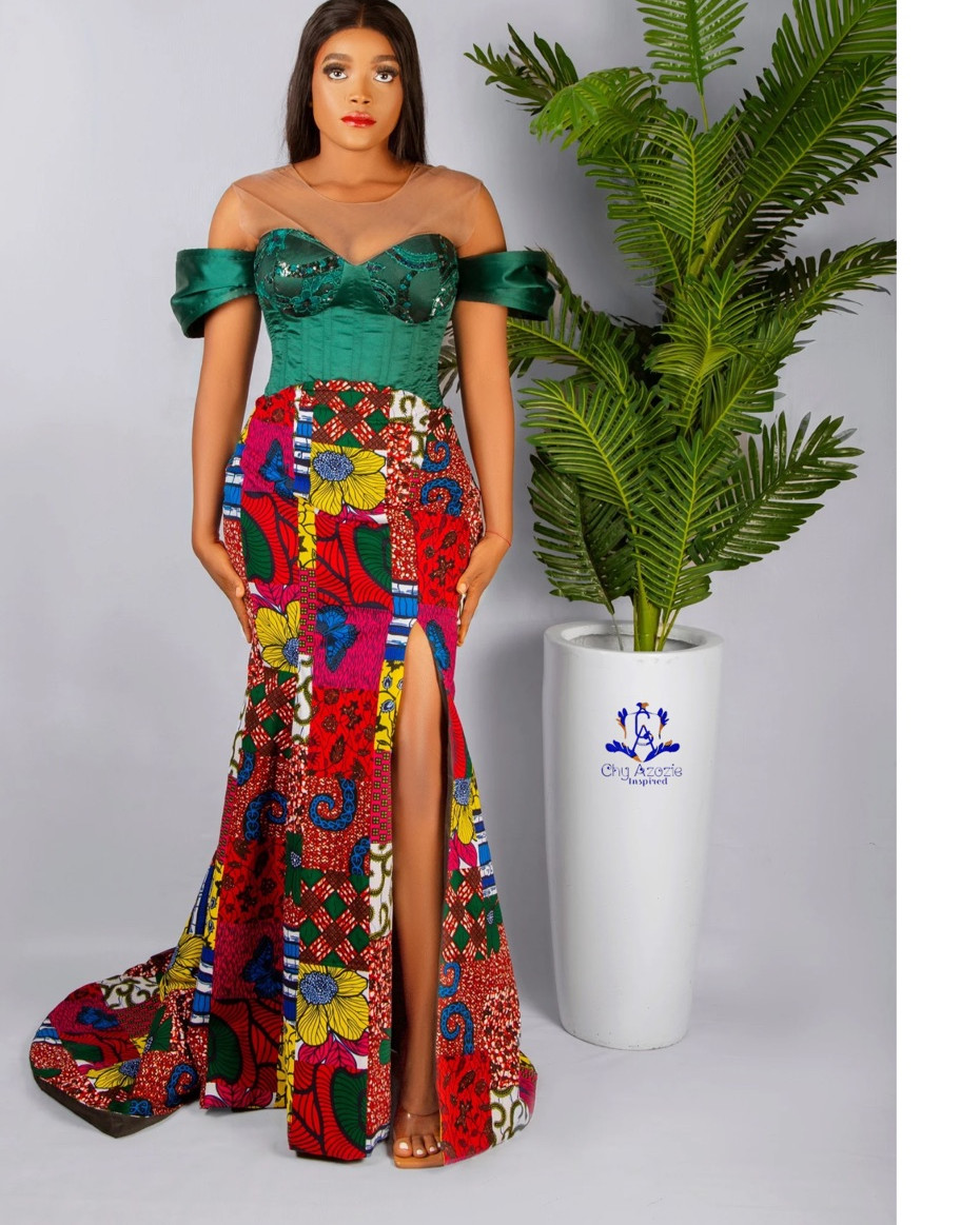 Dara,Vibrant African Print Corset Dress, Head-Turning Ankara Style for  Special Occasions, Maxi Dress For Women for Parties and Formal Events |  ChyAzozie Inspired. Premium Ready to wear and Custom Dresses for Special