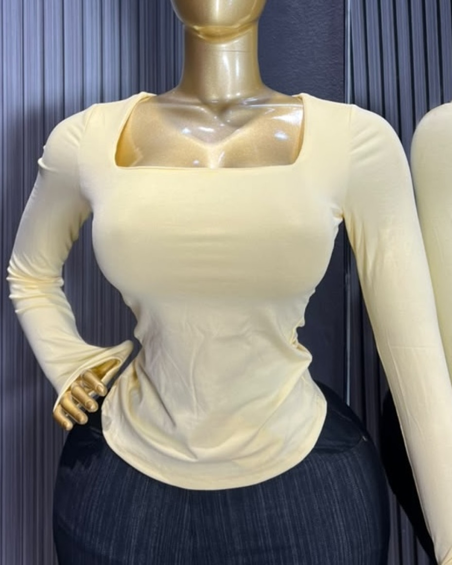 Longsleeve Square Neck