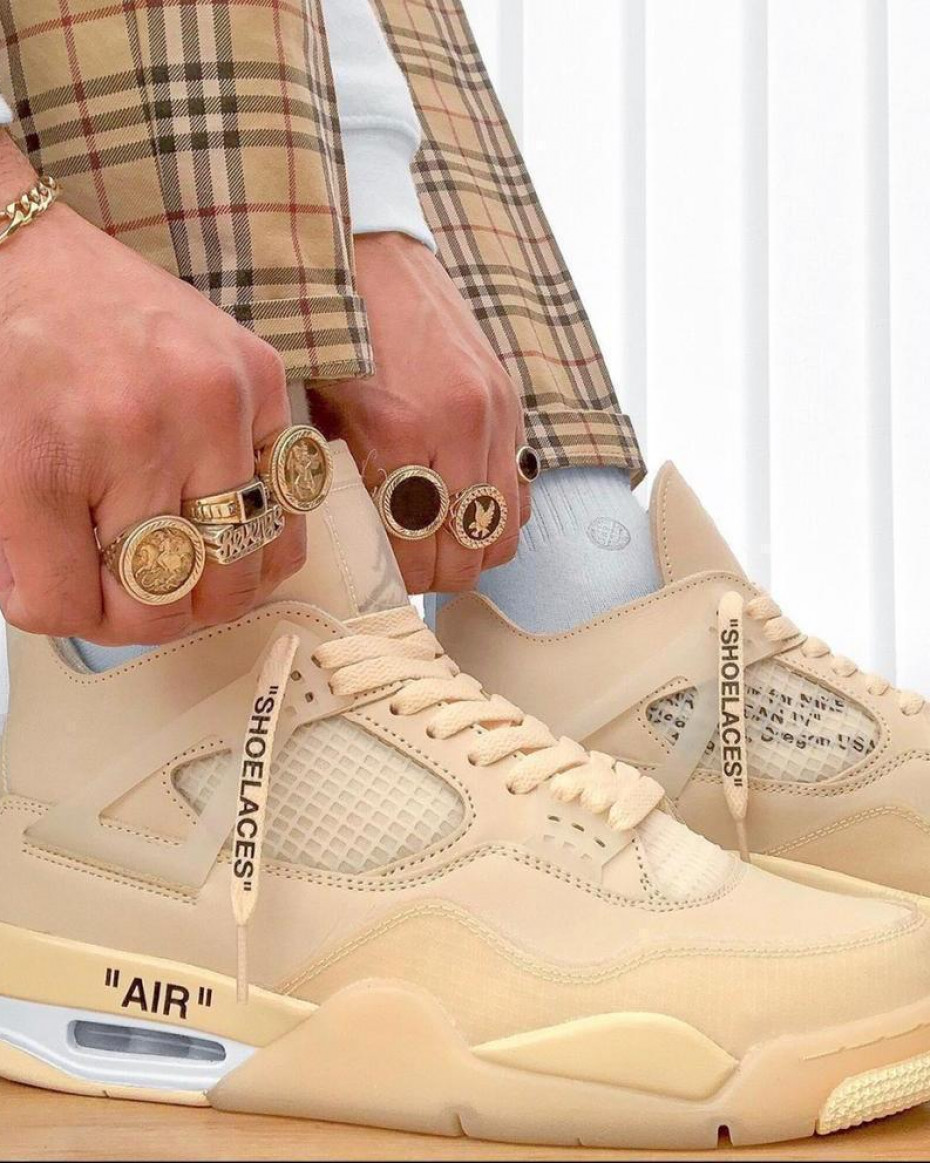 jordan off white sail women