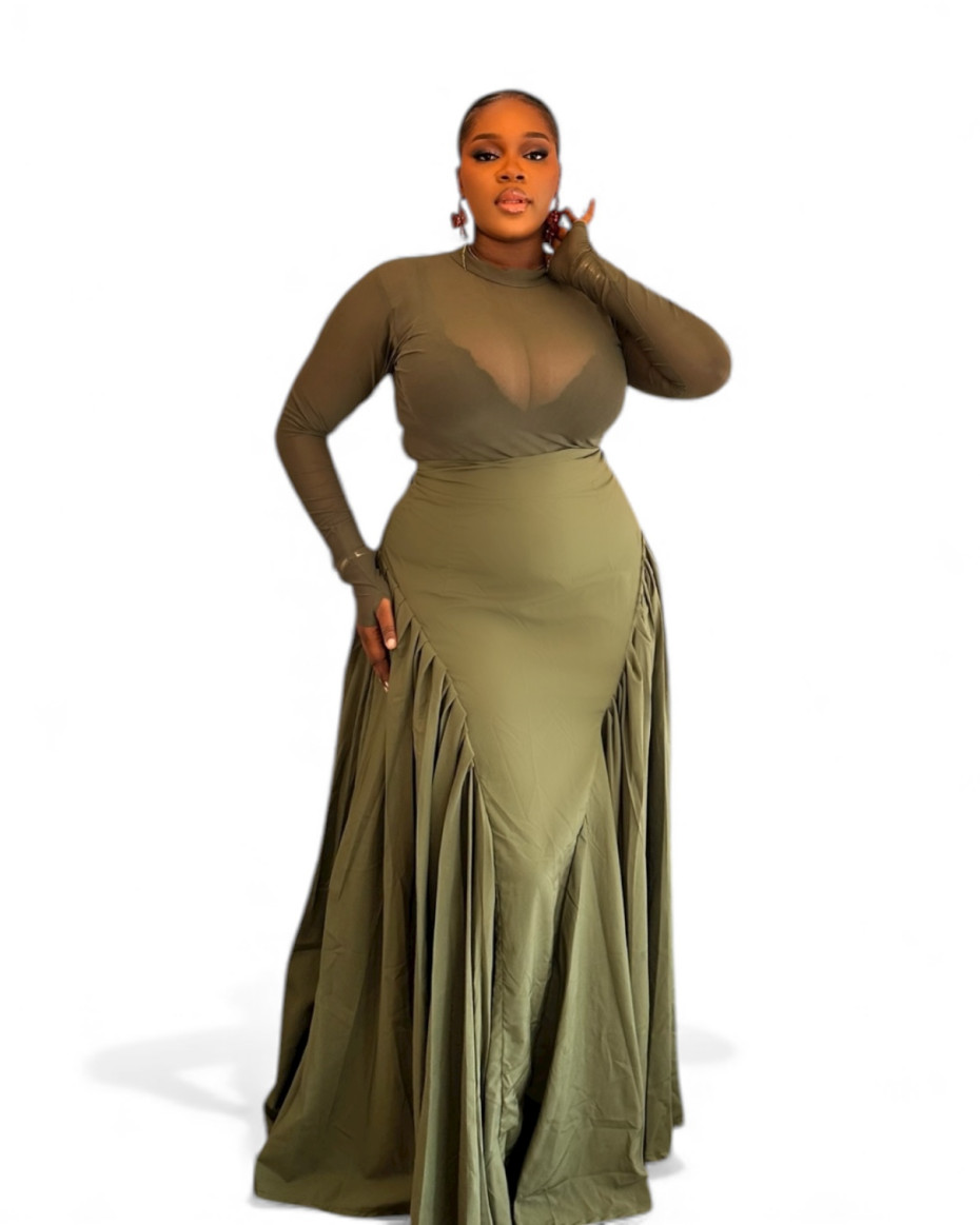 T5S Brume Maxi Skirt