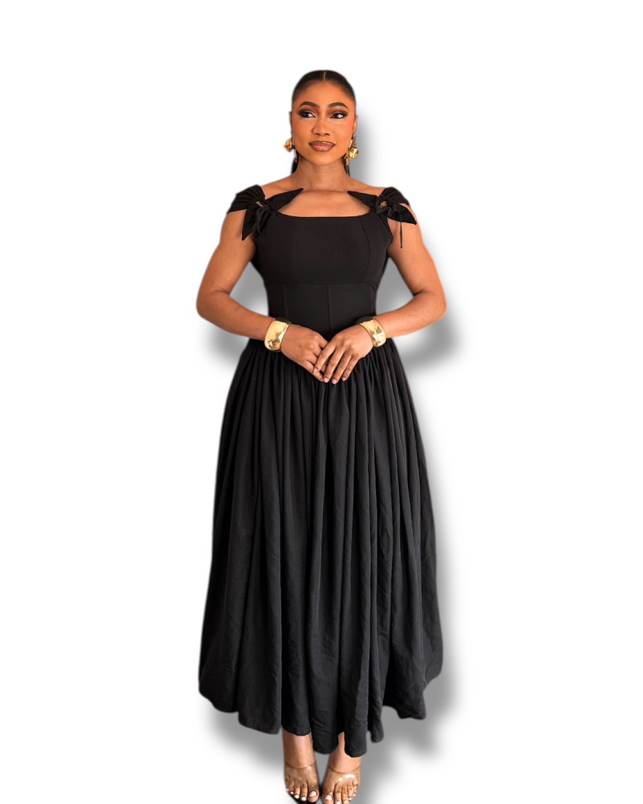 T5S Petal Modified Maxi Dress