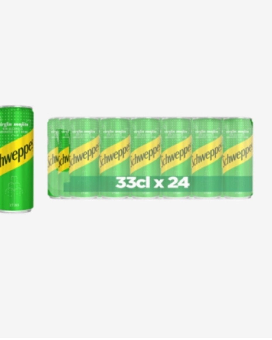 33cl CAN x 24 Schweppes Mojito