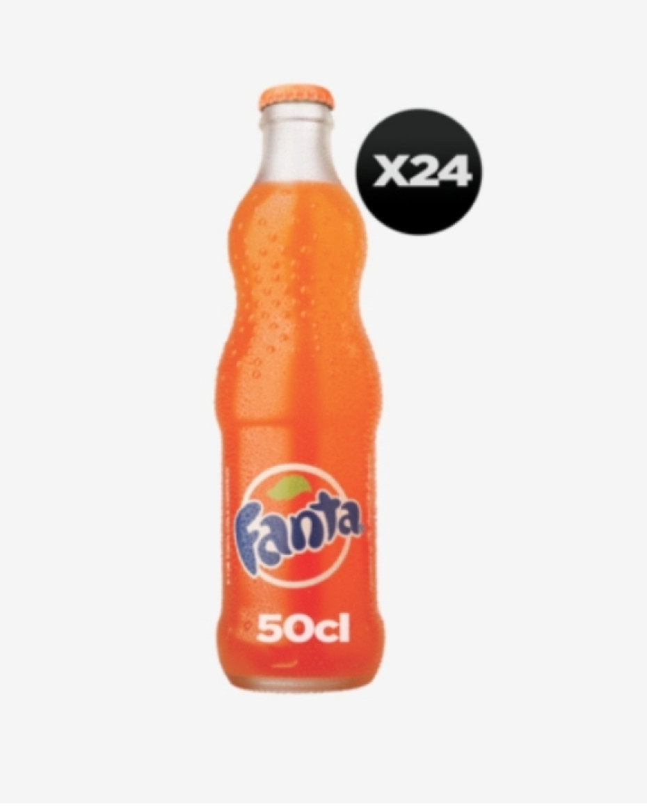 50cl RGB x 24 Fanta ng