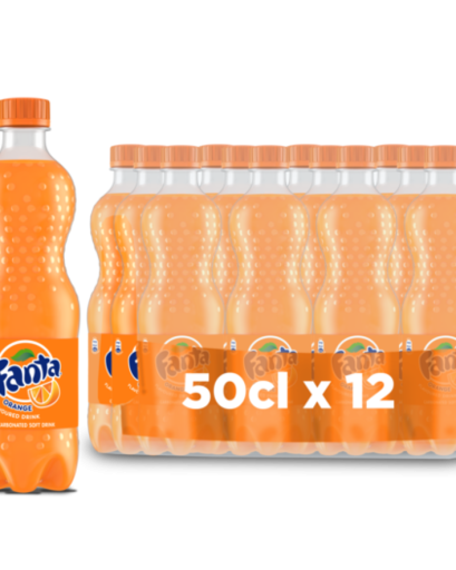 50cl PET x 12 Fanta Orange Ng