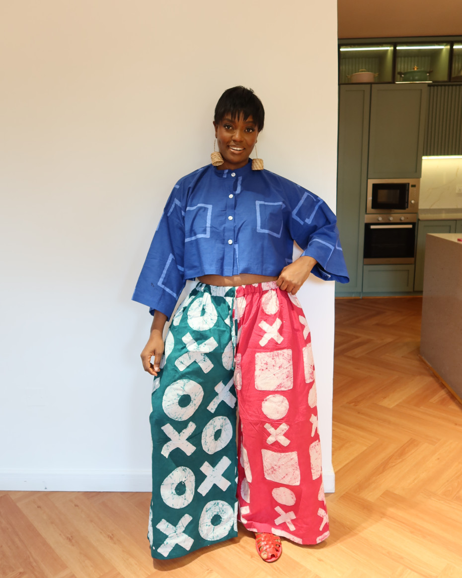 Mix And Match Wide Legged Pant Set