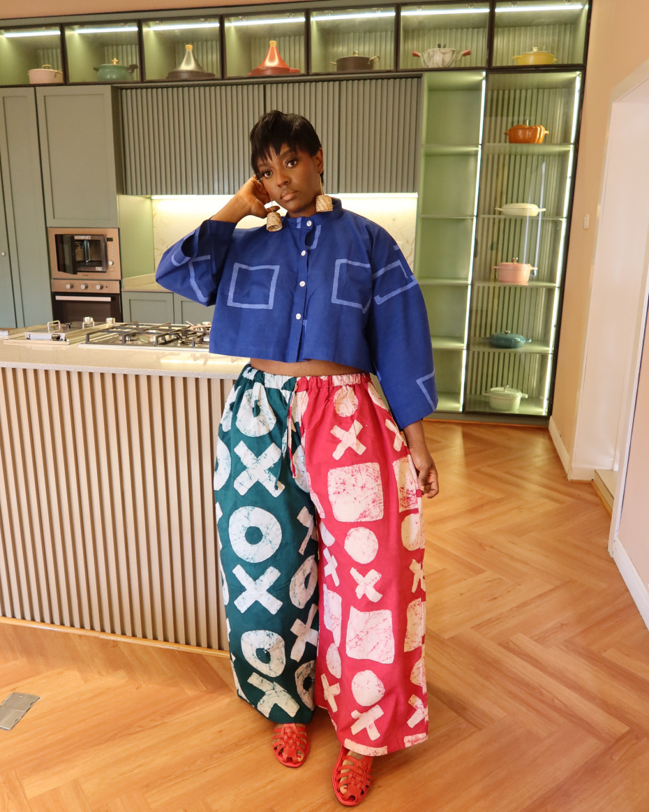 Mix And Match Wide Legged Pant Set